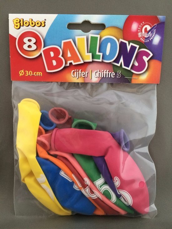 verjaardags ballonnen 7 jaar