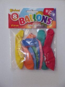 verjaardags ballonnen 9 jaar