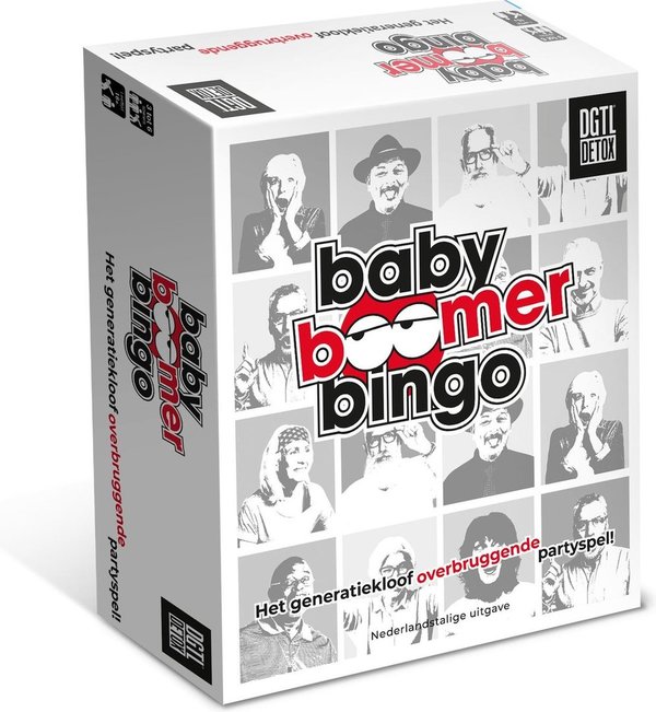 Baby Boomer Bingo - Partyspel