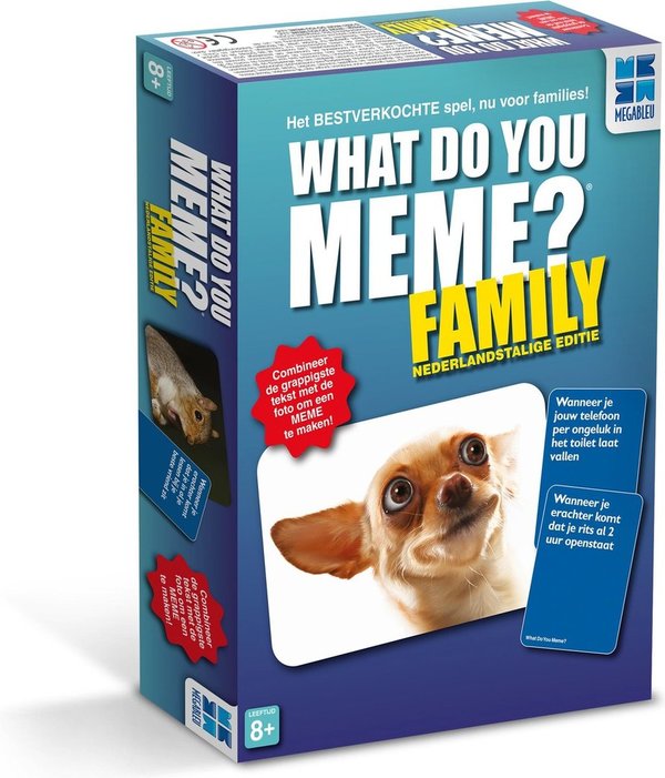 What Do You Meme? Family editie - Nederlandstalig Partyspel vol Humor!