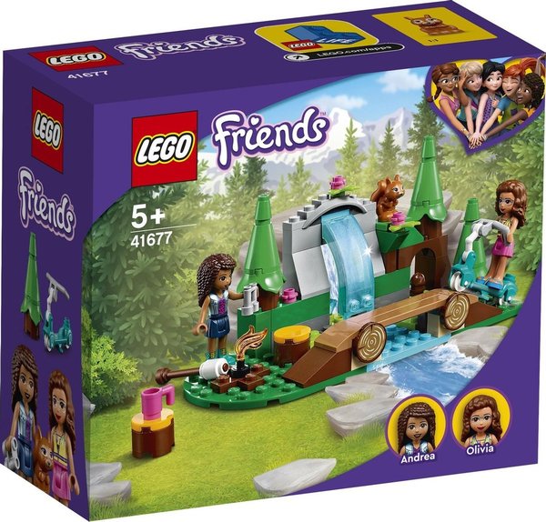 LEGO Friends Waterval in het Bos - 41677