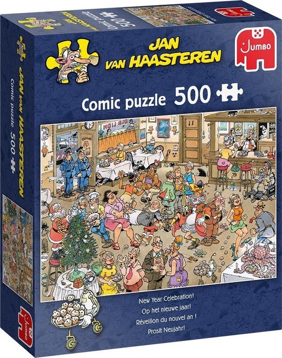 Jan van Haasteren Op Het Nieuwe Jaar! puzzel - 500 stukjes