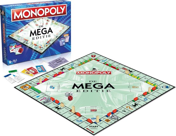 Mega Monopoly - Hasbro - Bordspel