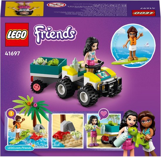 LEGO Friends Schildpadden Reddingsvoertuig - 41697