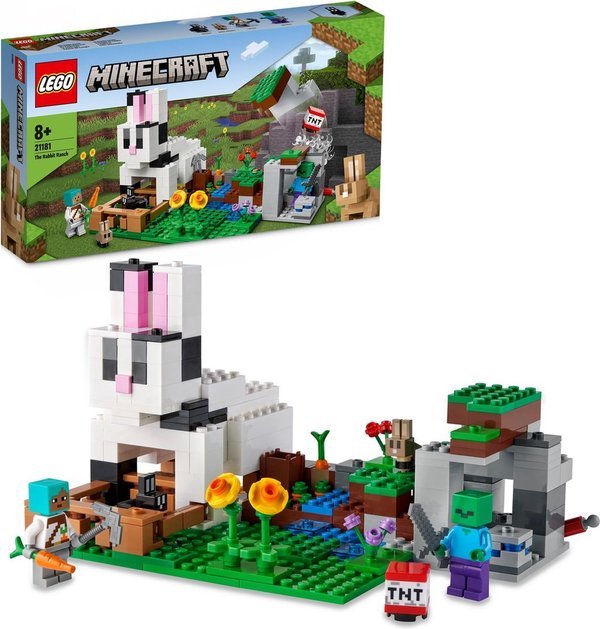 LEGO® Minecraft De Konijnenhoeve 21181
