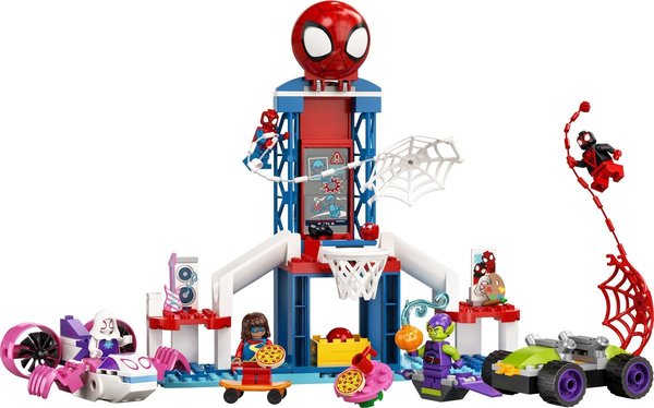 LEGO Marvel Spider-Man Webuitvalsbasis ontmoeting - 10784