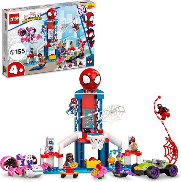 LEGO Marvel Spider-Man Webuitvalsbasis ontmoeting - 10784