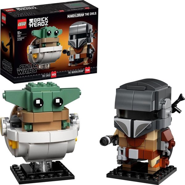 LEGO BrickHeadz Star Wars De Mandalorian & en het Kind - 75317