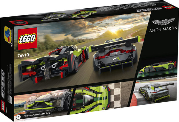 LEGO Speed Champions Aston Martin Valkyrie AMR Pro en Aston Martin Vantage GT3 - 76910
