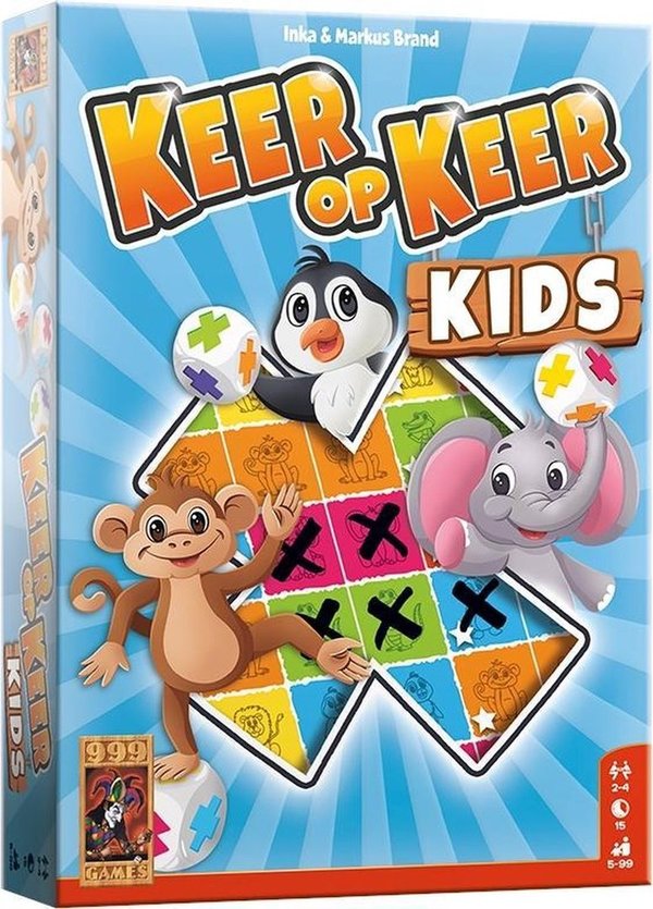 Keer op Keer Kids Dobbelspel - met gratis dobbelbak*