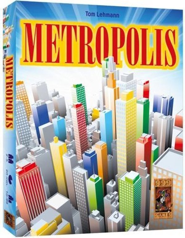 Metropolis Kaartspel - 999 games