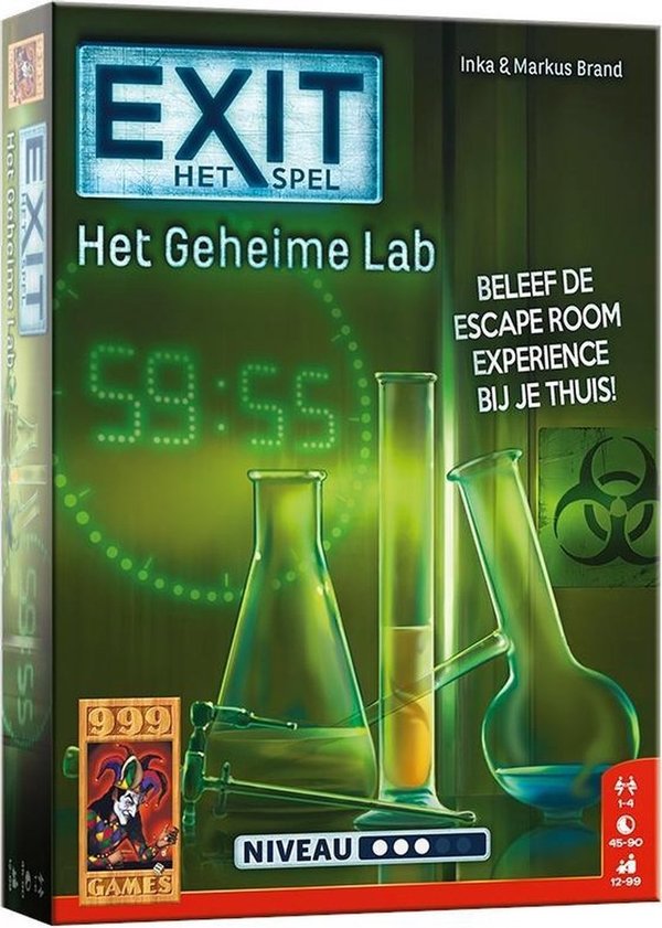 EXIT - Het Geheime Lab Breinbreker - 999 games