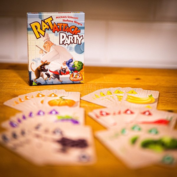 White Goblin Games Rat Attack Party kaartspel