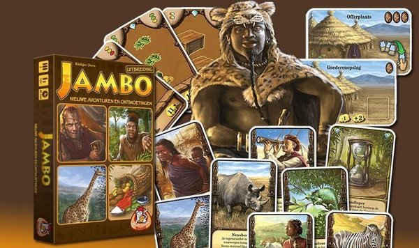 Jambo Uitbreiding - Nieuwe Avonturen en Ontmoetingen - white goblin games