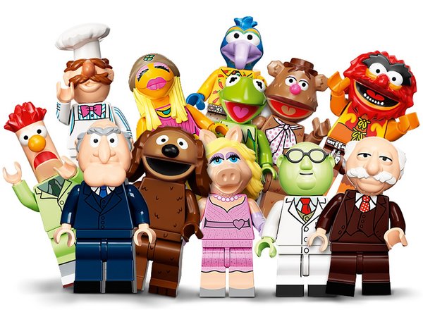 De Muppets - lego - minifiguren 71033 blind bag