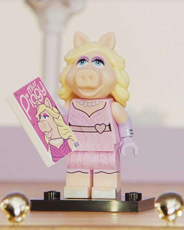 Miss Piggy - De Muppets - lego - minifiguren 71033