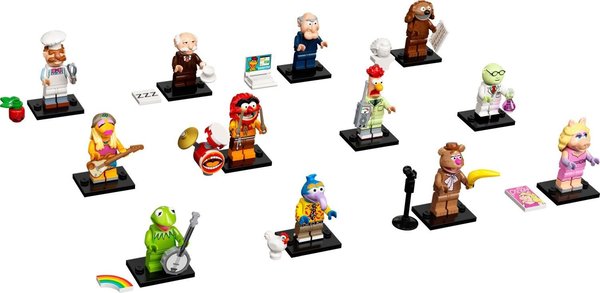 Gonzo - De Muppets - lego - minifiguren 71033