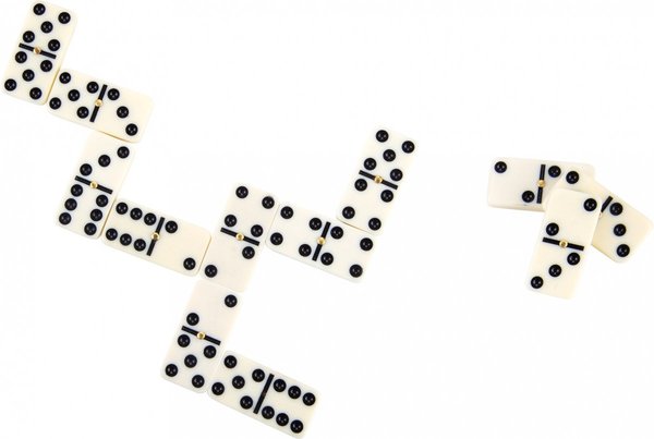 Domino Dubbel 6 klein - longfield games