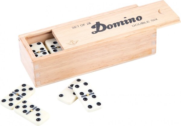 Domino Dubbel 6 klein - longfield games