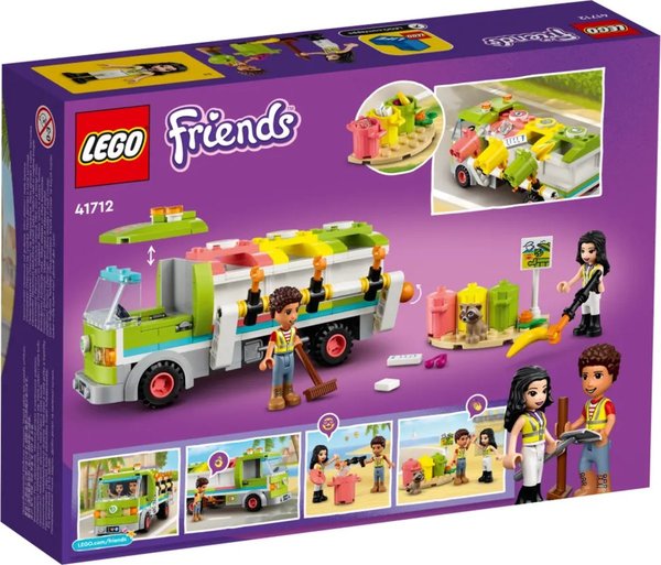 LEGO Friends Recycle vrachtwagen - 41712