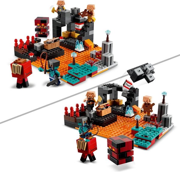 LEGO Minecraft Het onderwereldbastion 21185