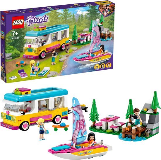 LEGO Friends Boscamper en Zeilboot - 41681