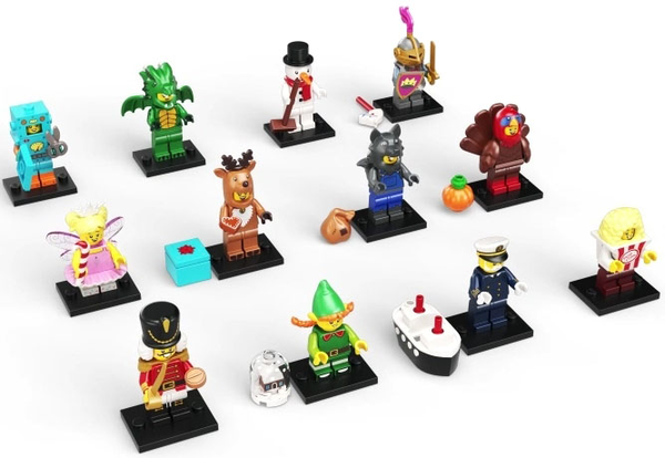 Kartonnen Robot LEGO® Minifiguren Serie 23 (71034)