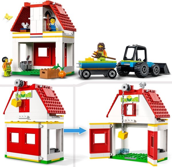 LEGO City Farm Schuur en boerderijdieren - 60346