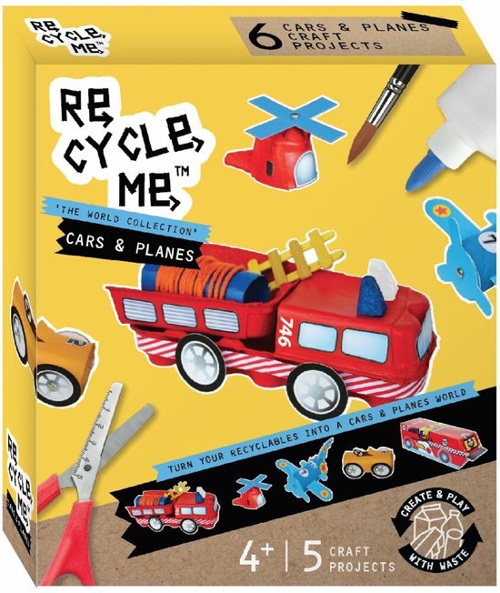 Re-Cycle-Me Knutselset Cars And Planes