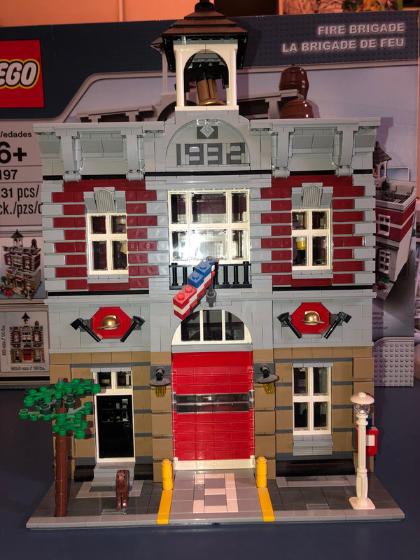 LEGO Brandweerkazerne - 10197 (2e hands)