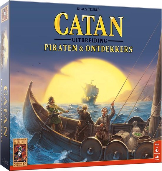Catan: Uitbreiding Piraten en Ontdekkers Bordspel