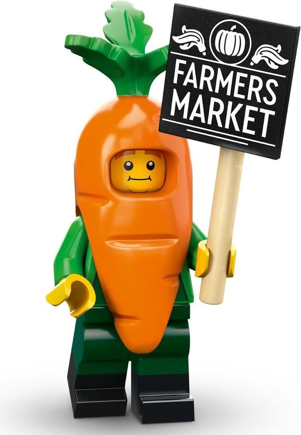 Carrot  Mascot *ongeopend* LEGO® Minifiguren Serie 24