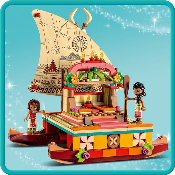 LEGO Disney Princess Vaiana’s ontdekkingsboot Bouwset - 43210