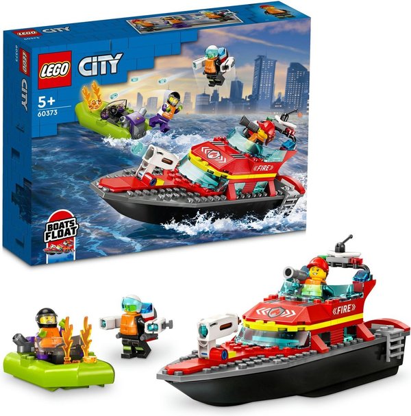 LEGO City Reddingsboot Brand (60373)