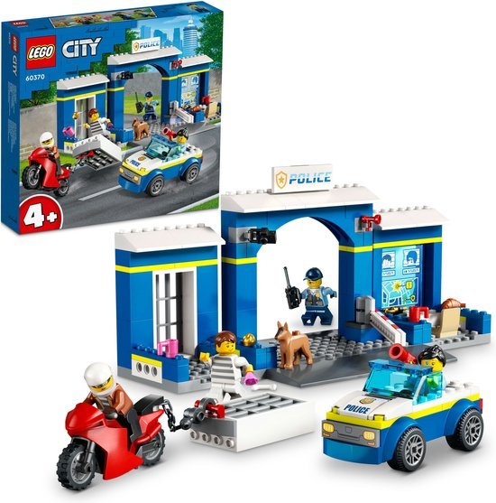 LEGO City Politie Achtervolging politiebureau (60370)