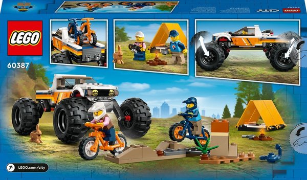 LEGO City 4x4 Terreinwagen avonturen (60387)
