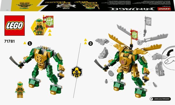 LEGO Ninjago Lloyd's Mech Battle EVO (71781)