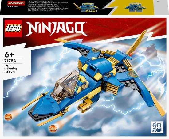 LEGO NINJAGO Jay’s Bliksemstraaljager EVO - 71784