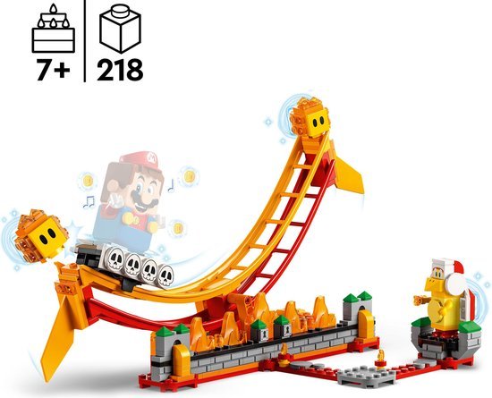 LEGO Super Mario Uitbreidingsset: Rit over lavagolven (71416)