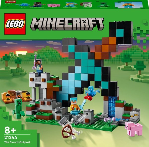LEGO Minecraft Uitvalbasis Zwaard (21244)