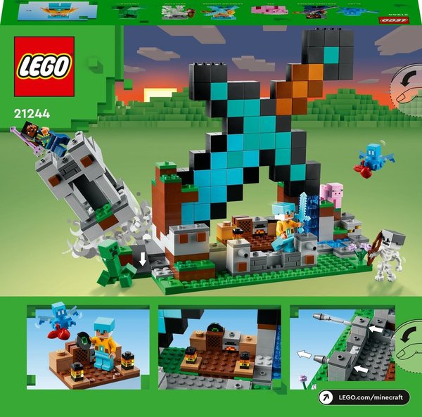 LEGO Minecraft Uitvalbasis Zwaard (21244)