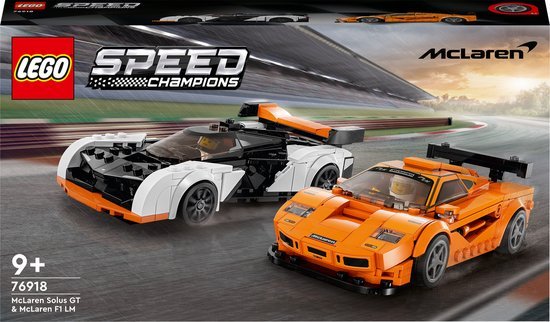 LEGO Speed Champions McLaren Solus GT & McLaren F1 LM - 76918