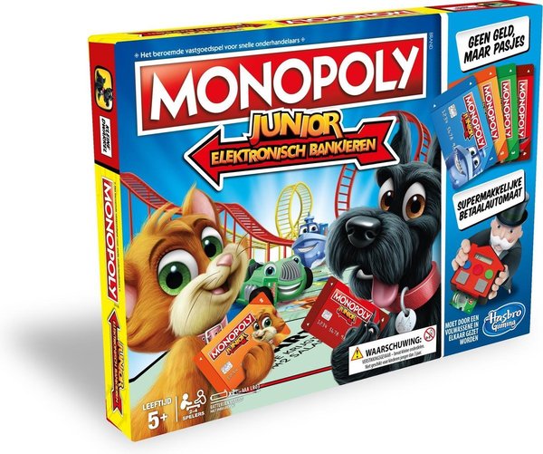 Monopoly Junior Elektronisch Bankieren - hasbro Bordspel