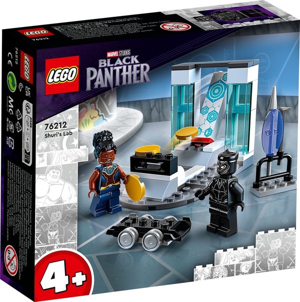 Lego Black Panther Shuri's Lab 76212 Super Heroes 4+
