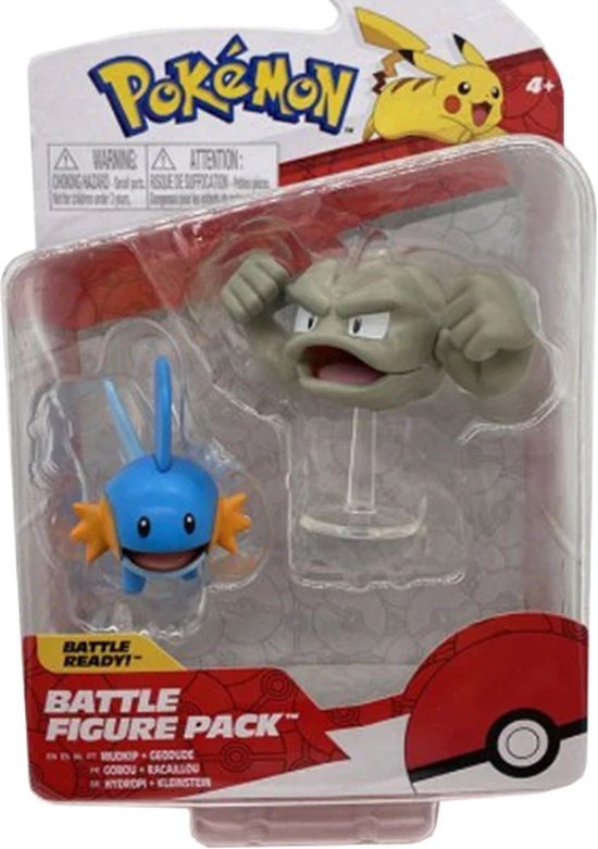 Pokémon Battle Figure Pack Mudkip & Geodude