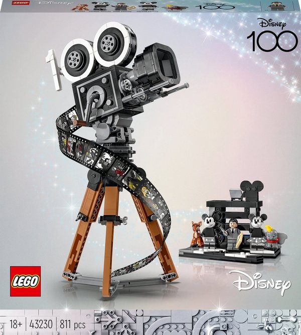 LEGO Disney Walt Disney Eerbetoon - Camera 100ste Verjaardag Set - 43230
