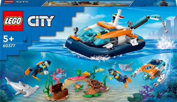 LEGO City Verkenningsduikboot Zeedieren Boot Speelgoed - 60377