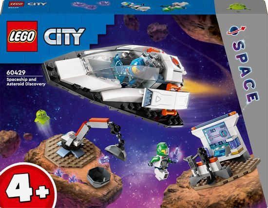 LEGO City Ruimteschip en Ontdekking van Asteroïde - 60429