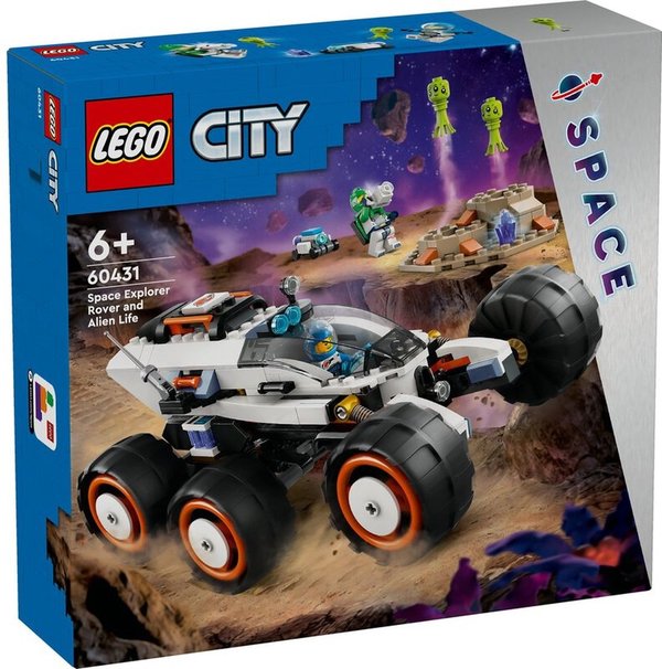 LEGO City Ruimteverkenner en buitenaards leven - 60431